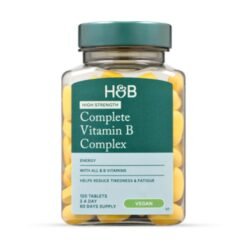 Holland &Barretts Complete Vitamin B Complex, Support For Tiredness & Fatigue- 120 Tablets     Exp: