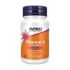 Now Foods Vitamin A 10,000 IU. For Eye Health, Immune Support, Essential Nutrition, 100 Softgels                   Exp: 03/2028