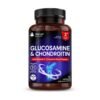 New Leaf Product Glucosamine & Chondroitin Complex with Vitamin C- Joint, Cartilage & Bone Support -120 Capsules