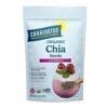 Carrington Farms Organic Chia Seeds, Gluten Free, USDA Organic, With Omega-3, Fibre, Antioxidants. Plant-Based Wellness Support, 360G       Exp: 10/2027