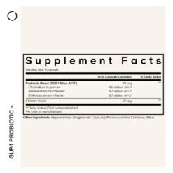 Alternative view of Codeage GLP-1 Trim & Glow Weight Loss Support With Prebiotics, Postbiotics & Live Probiotics; Akkermansia, Clostridium, Bifidobacterium.    90 Capsules     |3 Months Supply|                                 Exp: 10/2028
