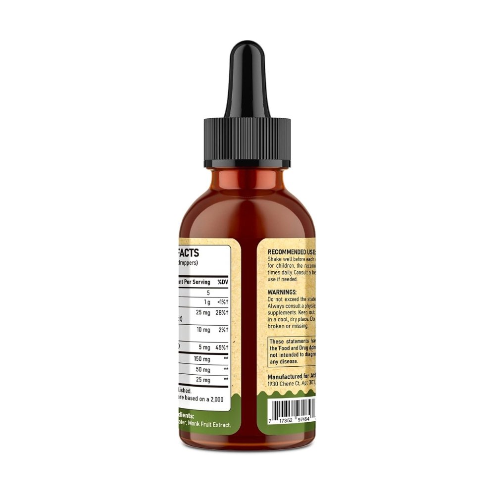 Antherion Zeolite Detox for Kids With Vitamin C, Magnesium & Zinc. Gentle Detox Support for Behavior, Energy, Focus & Speech, 60mls. Exp: 05/2027 - Image 3
