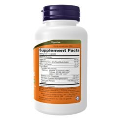 Alternative view of Now Foods Super Enzymes With Bromelain, Ox Bile, Pancreatin & Papain. For Bloating, Improved Digestion & Nutrient Absorption                                    Exp: 01/2028