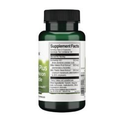 Alternative view of Swanson Vitamins Berberine Plus With Bitter Melon & Milk Thistle For Metabolic Support, Weight Loss, Liver Support, 60 Capsules.        Exp: 01/2029