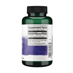 Alternative view of Swanson Chromium Picolinate, 200mcg. Insulin Co-Factor, For Blood Sugar Support, Cardiovasular Health.  100 Capsules      |3+ Months Supply|                                                    Exp: 01/2029