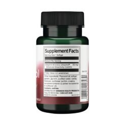 Alternative view of Swanson Ubiquinol 50 MG, Active Form of CoQ10. For Improved Energy, Heart & Cellular Health,  60 Softgels    Exp: 09/2028