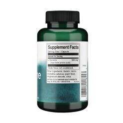 Alternative view of Swanson L-Tyrosine, 500MG. Supports Alertness, Focus, Stress Resilience. 100 Capsules.      |3+ Months Supply|                                         Exp: 01/2029