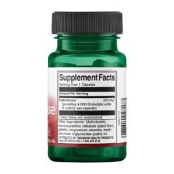 Alternative view of Swanson Nattokinase, 10MG (2000 Fibrinolytic Units). For Improved Blood Flow, Circulation & Heart Support  30 Capsules.                                         Exp: 11/2028