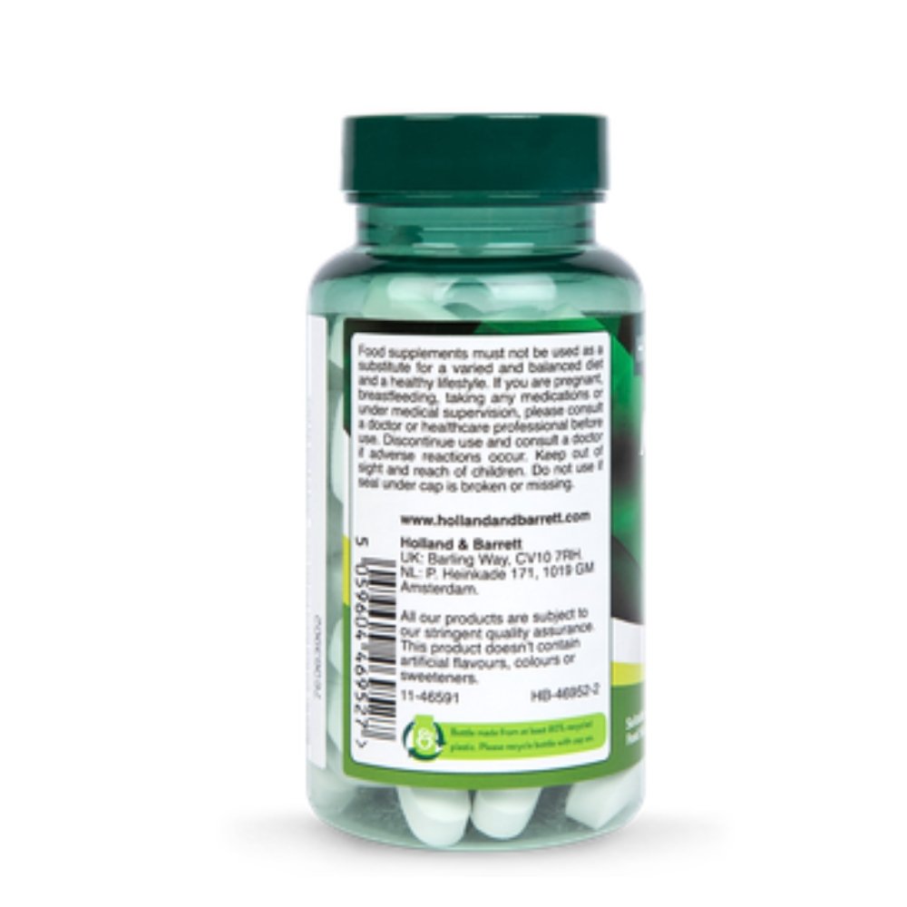 Holland & Barrett (H&B) Magnesium & Zinc, For Bone & Muscle Support. Helps to Reduce Tiredness & Fatigue-90 Tablets - Image 3