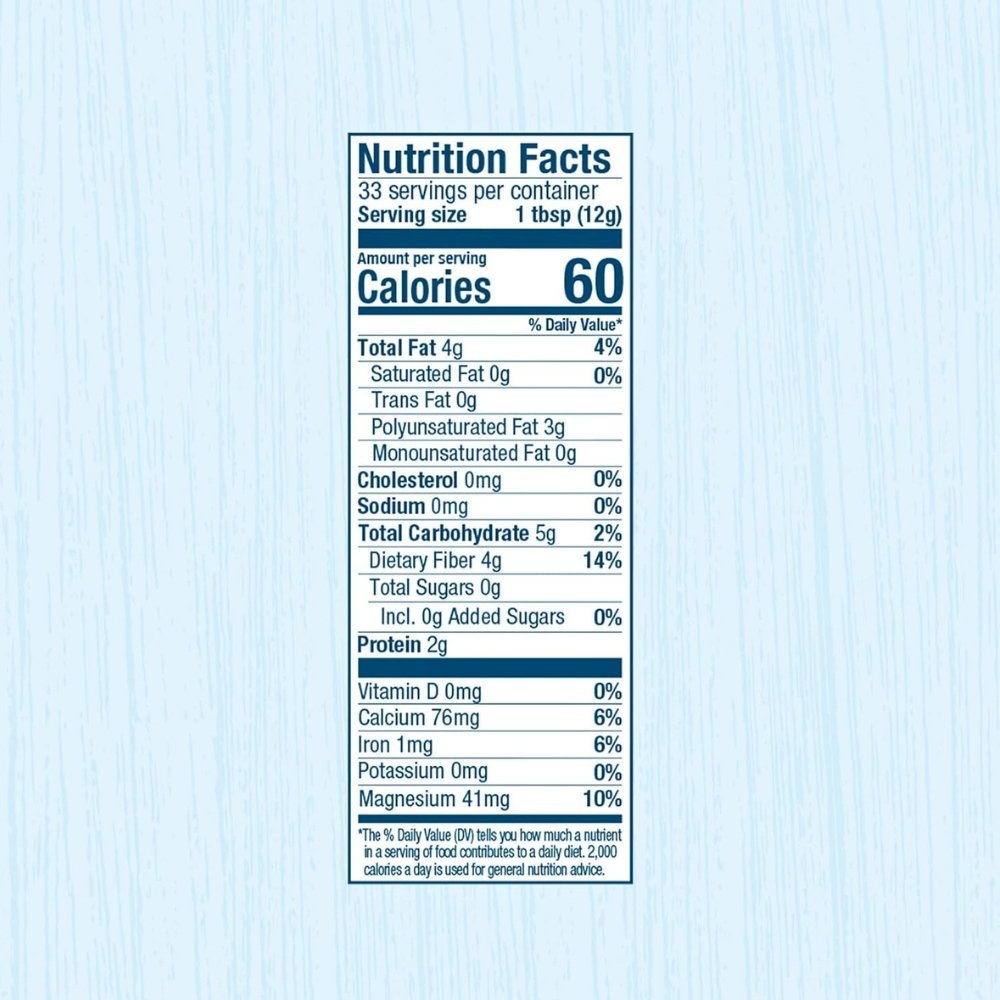 Carrington Farms Organic Chia Seeds, Gluten Free, USDA Organic, With Omega-3, Fibre, Antioxidants. Plant-Based Wellness Support, 360G Exp: 10/2027 - Image 3