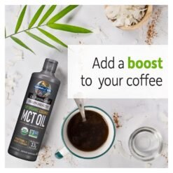 Alternative view of Garden of Life Premium Organic MCT Oil From Coconut, Medium Chain Triglycerides (C8, C10). For Brain & Body Fuel, Keto & Paleo Certified.  480ml   Exp: 02/2027