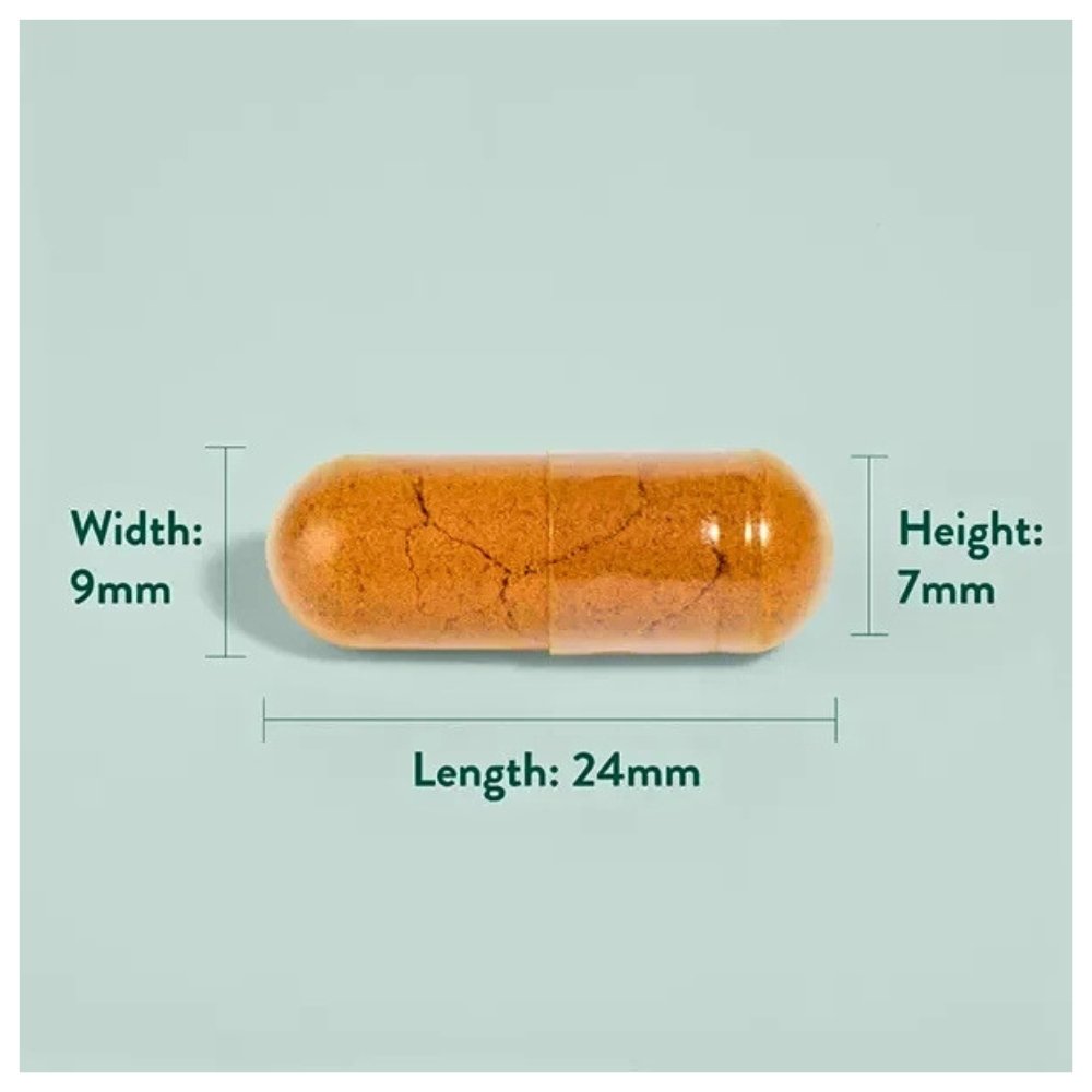 Holland & Barrets (H&B) Turmeric 600mg, with Black Peppper. For Joint & Mobility Support Formula-90 Capsules Exp: - Image 4