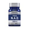 Piping Rock N.A.D Nicotinamide Adenine Dinucleotide For Women & Men, 260 mg. Active Form Of Vitamin B3, For Energy, DNA Repair, Well Aging, 60 Capsules.    Exp: 07/2028