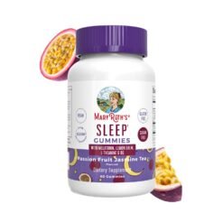 Mary Ruth's Natural, Melatonin Free, Sleep Gummies With Theanine, Lemon Balm Leaf, Chamomile.  Relaxation & Sleep Support, Stress Relief . Vegan & Gluten Free.   60 Count            Exp: 02/2027
