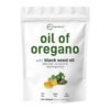 Micro Ingredients Oil of Oregano With Black Seed Oil, plus 4X Strength of  Carvacrol & Thymoquinone. For Antimicobial, Antioxidant Support. 150 Softgels. Exp: