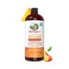 Mary Ruth's Liquid Multivitamin With Lustriva & Biotin 10000mcg. For Thicker Hair, Smoother Skin & Fewer Wrinkles,  450mls, Peach mango flavour.    Exp: 11/2027.