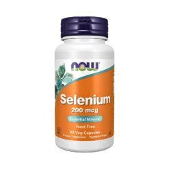 NOW Foods Selenium (L-Selenomethionine) 100 mcg, For Thyroid, Immune, Fertility Support, 90 Capsules                                                                    Exp: 02/2030