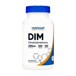Nutricost Diindolylmethane (DIM) Plus BioPerine 300MG. Support For Healthy Estrogen Balance & Wellness.       120 Capsules                             Exp: 01/2029