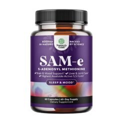 Nature's Craft S-Adenosyl Methionine Sam-E 200MG. Methyl Donor, For Natural Mood Boost,  Athritic Pain Relief & Liver Detox.  60 Count, |2 Months Supply|                      Exp: 05/2027