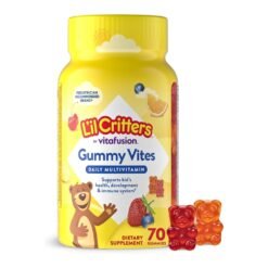 Vitafusion L'ilCritters Gummy Vites Daily Kids Multivitamins. For Ages 2+,  For Growth, Development, Immunity. |2+ Months Supply| 70 Gummies.  Exp: 04/27
