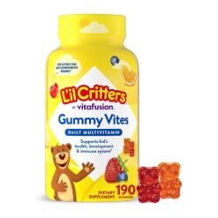 Vitafusion L'ilCritters Gummy Vites Daily Kids Multivitamins. For Ages 2+,  For Growth, Development, Immunity. |3+ Months Supply| 190 Gummies.  Exp: