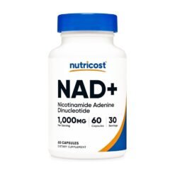 Nutricost  Nicotinamide Adenine Dinucleotide (NAD+), 1,000mg. Active Form Of Vitamin B3, For Energy, DNA Repair, Well Aging, 60 Capsules.    Exp:01/2029