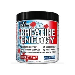 Evlution Nutrition Creatine Extra Energy With Vitamins B6, B12, C, Taurine & Amino Acids. Supports Muscle Growth, Boosts Energy, Endurance & Cognition , 30 Servings                                                                                                                   Exp: 12/2027