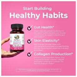 Alternative view of Mary Ruth's Probiotic Beauty Capsules With Red Orange Complex, Ceramides, Biotin. For Anti Aging, Gut Health, Collagen Support. Hair Skin & Nails Vitamins,   60 Count.   Exp: 08/2027
