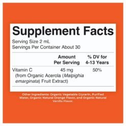 Alternative view of Mary Ruth's Organic Kids Vitamin C Drops From Organic Acerola Fruit Extract.  Immune & Antioxidant Support, 60mls     Exp: 01/2028