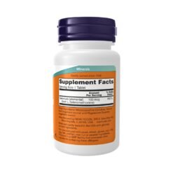 Alternative view of NOW Foods Selenium (L-Selenomethionine) 100 mcg, For Thyroid, Immune, Fertility Support, 100 Tablets                                                                    Exp: 02/2030