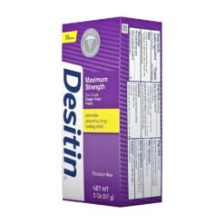 Alternative view of Desitin Maximum Strength 40% Zinc Oxide Paste. Fast, Soothing Relief For Irritated Skin, Diaper Rash Healing Ointment, 57G.    Exp:12/2027
