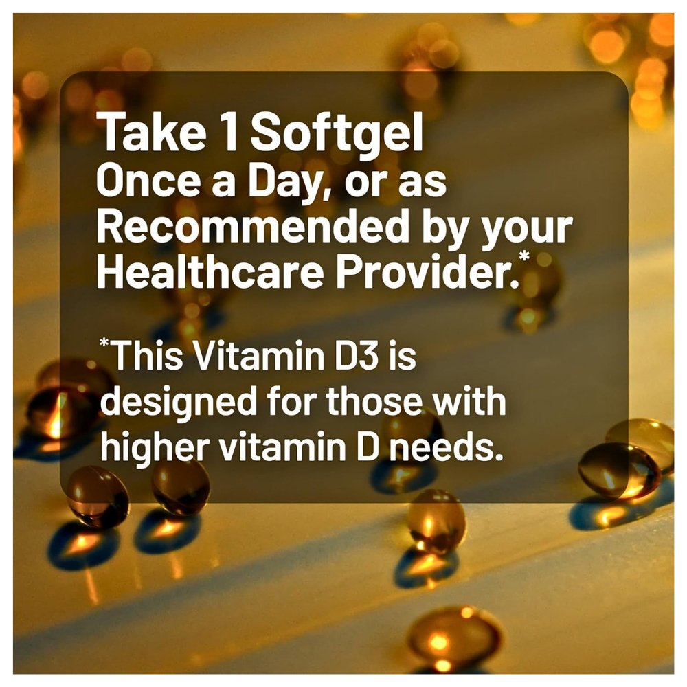 Naturewise Vitamin D3, 4,000IU. For Immune, Bone Support, Healthy Muscle Function, Overall Wellness, 30 Softgels Exp: - Image 3