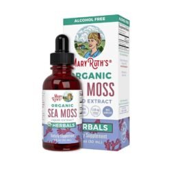 Mary Ruth's Organic, Wild Harvested Irish Sea Moss Liquid Drops. Nature’s Superfood With Antioxidants, Vitamins, Minerals For Adults & Kids Ages 14+,  Unflavored    30mls                              Exp: 12/2027