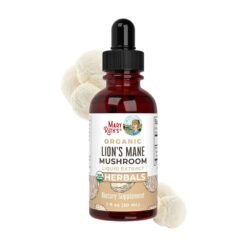 Mary Ruth's Organic Lions Mane Mushroom Extract 1,180mg. Nootropic For Brain Health, Focus & Memory,  30mls                                                 Exp: 03/2028