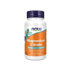 Now Foods Magnesium Citrate 420MG. Supports Muscle Relaxation, Bone & Heart Health, 60, Capsules                                                                         Exp: