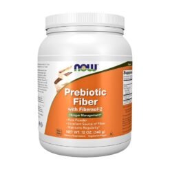 NOW Foods Supplements, Prebiotic Fiber with Fibersol-2, derived from Non-GMO corn, Powder, 12-OunceV.                                        Exp:  02/2028