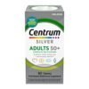 Centrum Silver Multivitamin for Adults 50+, Multivitamin/Multimineral With Vitamin D3, B Vitamins, Calcium & Antioxidants   80 Tablets Exp: 10/2027