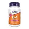 NOW Foods Vitamin B-1 100 mg. For Energy Production, Nervous System Health, 100 Tablets    Exp: 04/2031
