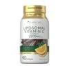 Carlyle High Potency Liposomal Vitamin C, 2200mg. For Antioxidant, Immunity & Collagen Support,  90 Softgel Capsules        Exp: 03/2029