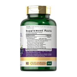 Alternative view of Carlyle Ultra Potent Resveratrol Complex  For Antioxidant Function, Cardiovascular Support, Well Aging,    180 Capsules    Exp: 10/2028
