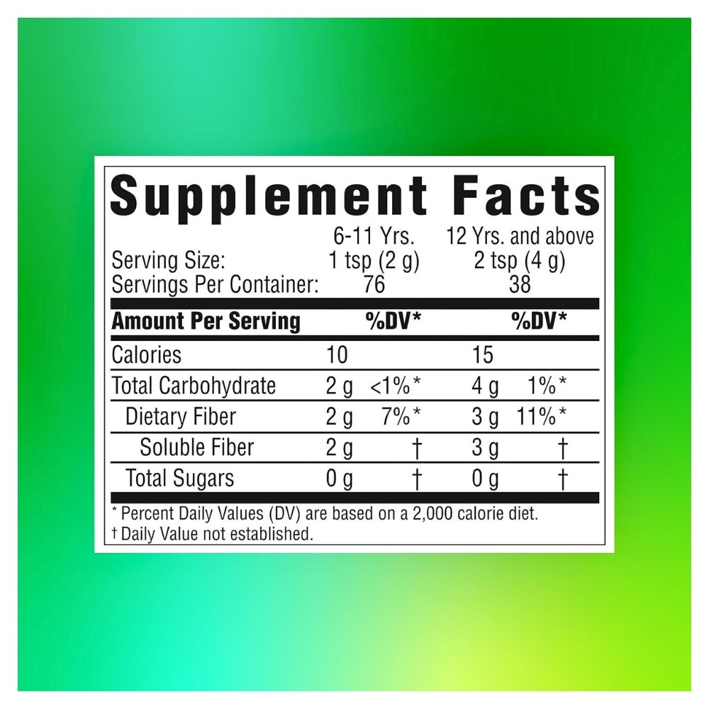 Benefiber Daily Prebiotic GLP-1 Friendly Fiber Supplement Powder. Support For Digestive Health, Weight Loss. 260G. Exp: 09/2028 - Image 2