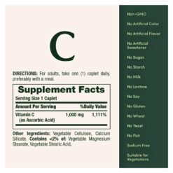 Alternative view of Nature's Bounty Vitamin C 1000MG With Rosehips. For Antioxidant, Immune, Skin Support.  100 Caplets                                        Exp: 01/2029