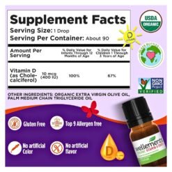 Alternative view of Wellements Organic Iron Drops for Babies & Toddlers (4 Months to 3 years). Support For Growth, Brain Development & Energy,  Cherry Flavor,      30mls                                                   Exp: 05/2027