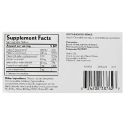 Alternative view of Bausch & Lomb Ocuvite Eye Vitamins With Lutein. Antioxidants For Eye Health, Improve Visual Function,  60 Tablets                                            Exp: 04/2027