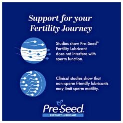 Alternative view of Preseed Fertility Lubricant, pH Balanced, Sperm Friendly, Water Based Personal Lube for Women, Men, & Couples Trying to Conceive, No Glycerin or Parabens, Fragrance Free, 40g                                                                                                                 Exp: 12/2027