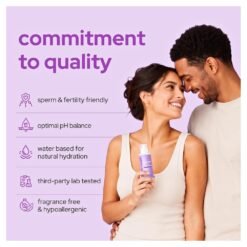 Alternative view of Premom Fertility Lubricant, pH Balanced, Sperm Friendly, Water Based Personal Lube for Women, Men, & Couples Trying to Conceive, Glycerin, Parabens & Fragrance Free, 30mls.                                                                                                                 Exp: 09/2028