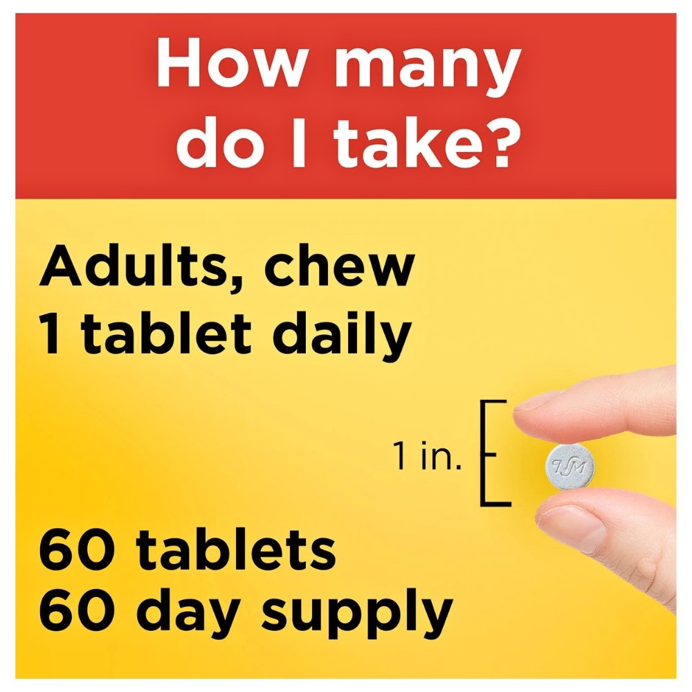 Nature made Vitamin C, 500MG. For Daily Immune Support, Antioxidant Function, Collagen, Well Aging - 60 Tablets Exp: 01/2028 - Image 3
