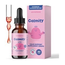 JoySpring Calmify Magnesium Glycinate for Kids With L-Theanine, Chamomile & Passion Flower Extract, Sugar Free, 30mls     Exp: