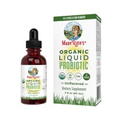 Mary Ruth's Organic liquid Probiotics For The Family, 2 Billion CFU With 12 Strains. Daily Gut & Immune Support For Growing Children. 60mls                                                             Exp: 03/2028