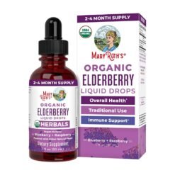 Mary Ruth's Black Elderberry For Adults & Kids, 150mg Liquid.  For Immune Support,  30 mls.                                                     Exp: 03/2028